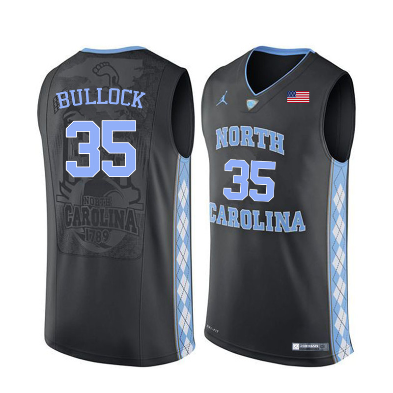 Men North Carolina Tar Heels #35 Reggie Bullock College Basketball Jerseys Sale-Black - Click Image to Close
